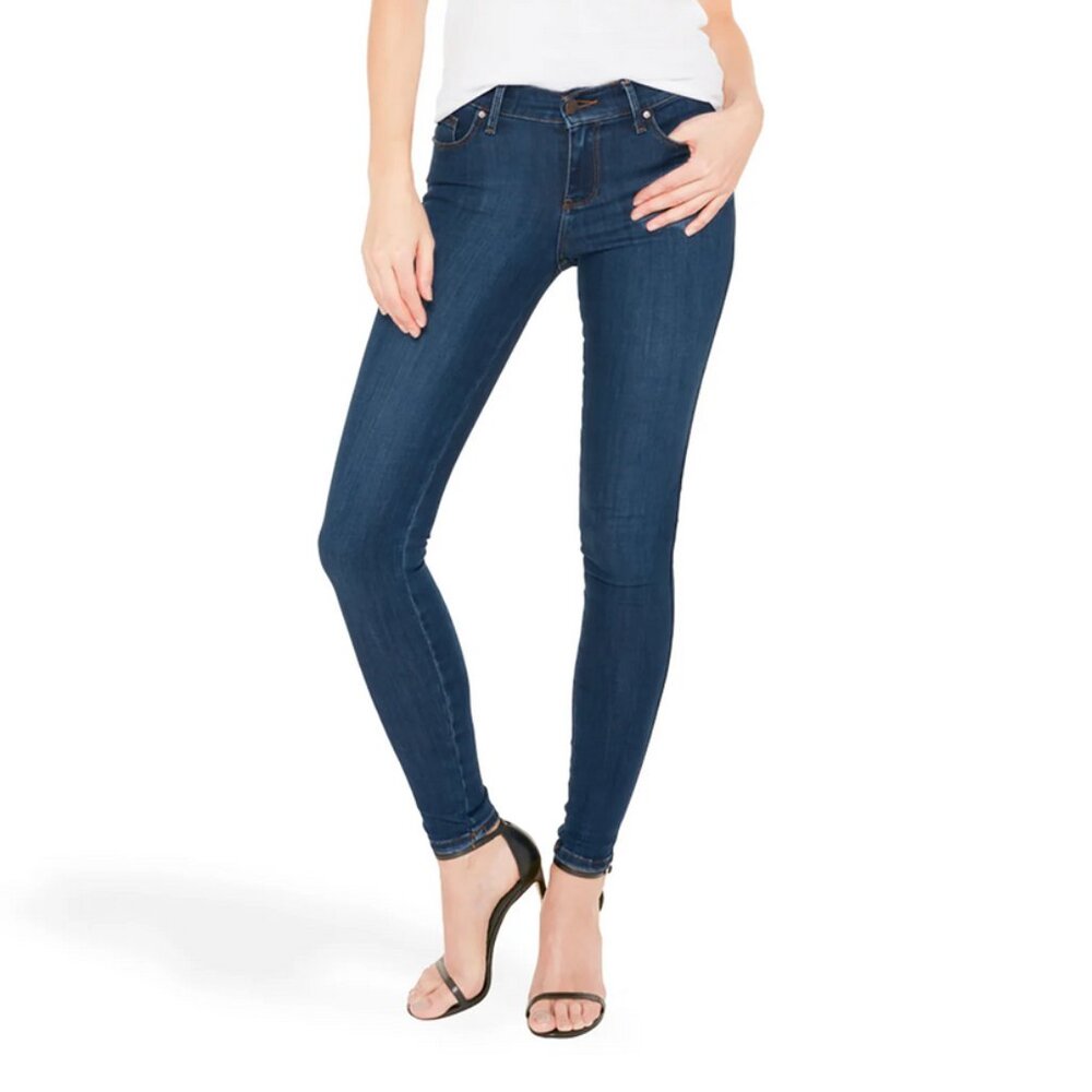 Mott & Bow Women's Mid-Rise Super Stretch Skinny Jeans Size 26